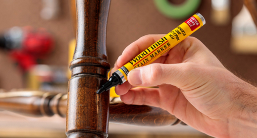 using a stain marker
