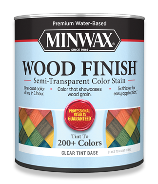 Water-based Semi-Transparent Wood Stain can