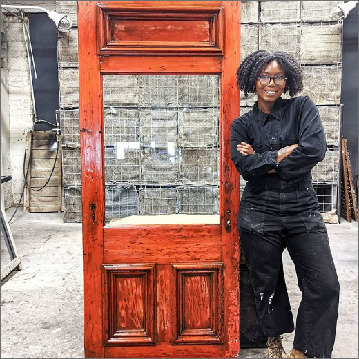 @woodwardthrowbacks stained door image